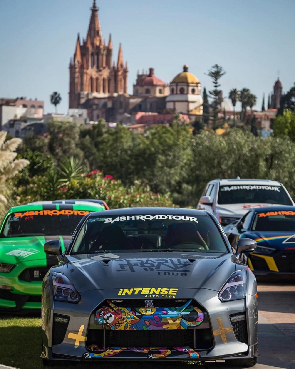 Todo listo para la exhibición de autos deportivos de alta gama en Los Mochis, el “Bash Road Tour”