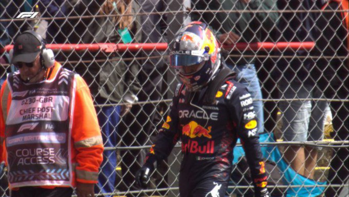 Sergio Checo Pérez es eliminado en la Q1 del GP de Gran Bretaña