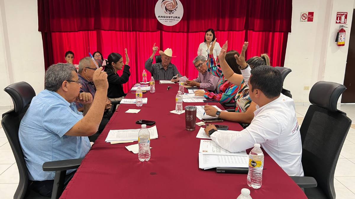Con seis votos a favor y uno en contra se aprueba en Angostura el avance financiero del segundo trimestre del ejercicio 2024