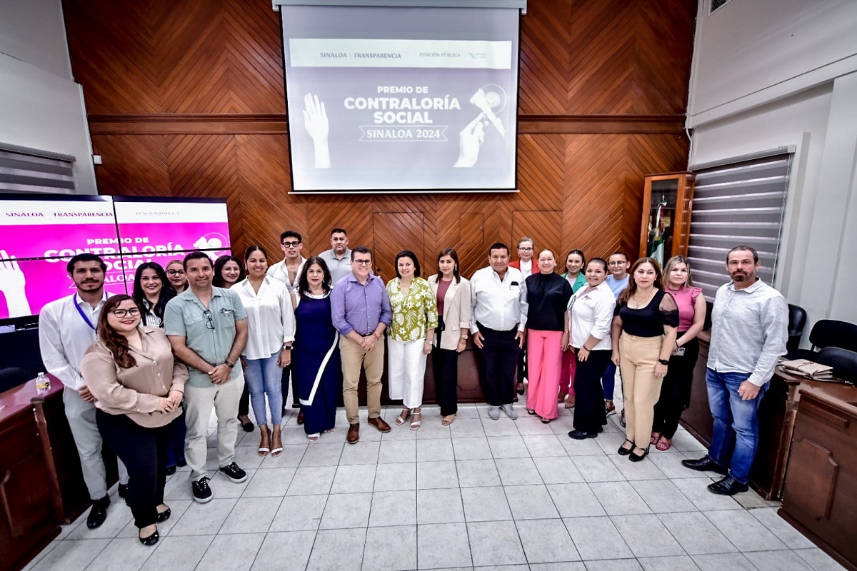 Premiarán en Mazatlán a quienes vigilan el ejercicio de recursos públicos