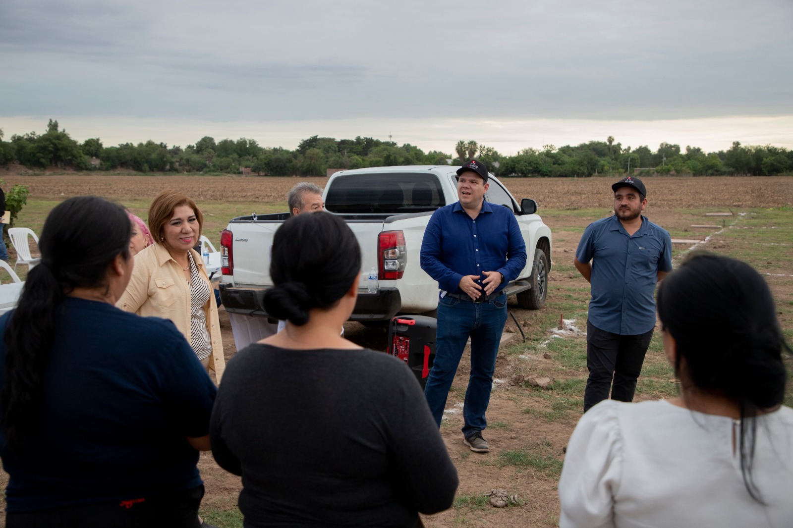 Tres veces víctimas de desplazamiento, hoy siete familias en Guasave ya tienen lote para su vivienda