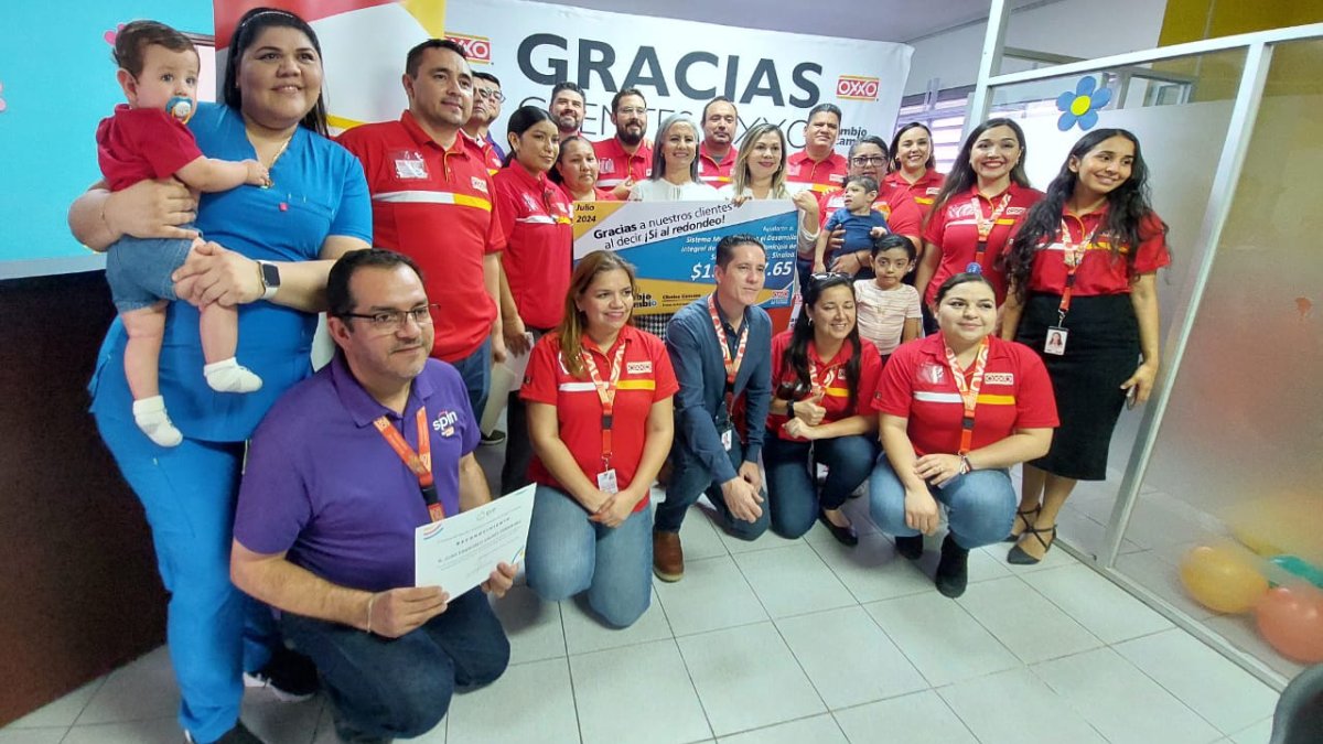 Área de estimulación temprana de DIF Salvador Alvarado mejorará sus servicios; recibe gran donativo de OXXO