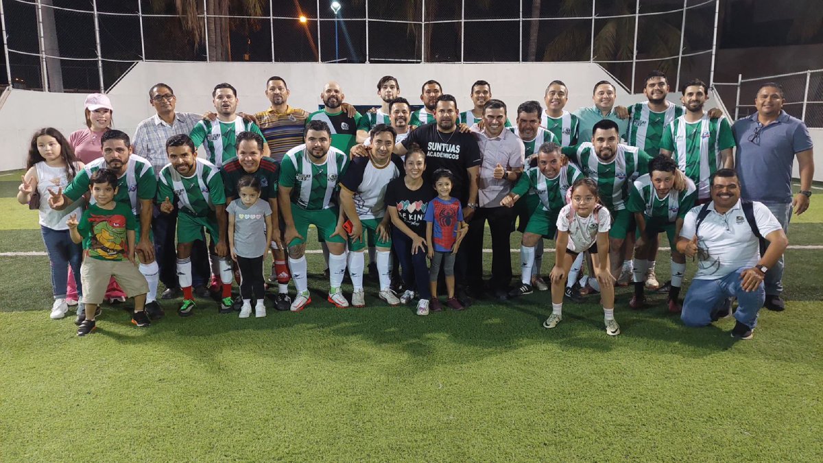 La Dirección General de Deportes UAS logra bicampeonato en el futbol barda Suntuas