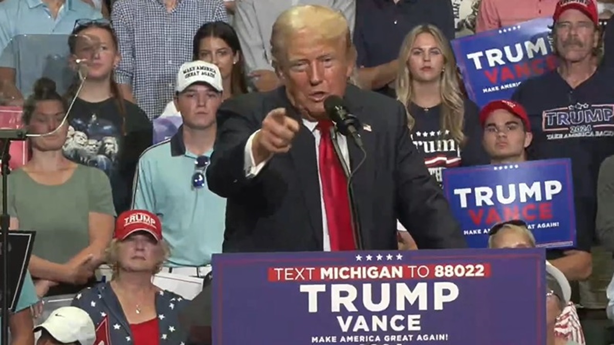 Donald Trump insulta a Marcelo Ebrard durante discurso de campaña; así responde el excanciller