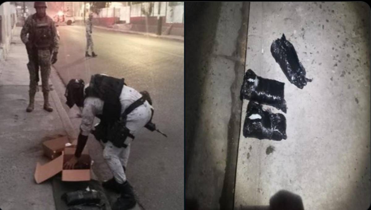 En Tijuana | Abandonan frente a escuela primaria más de 3 mil dosis de metanfetamina