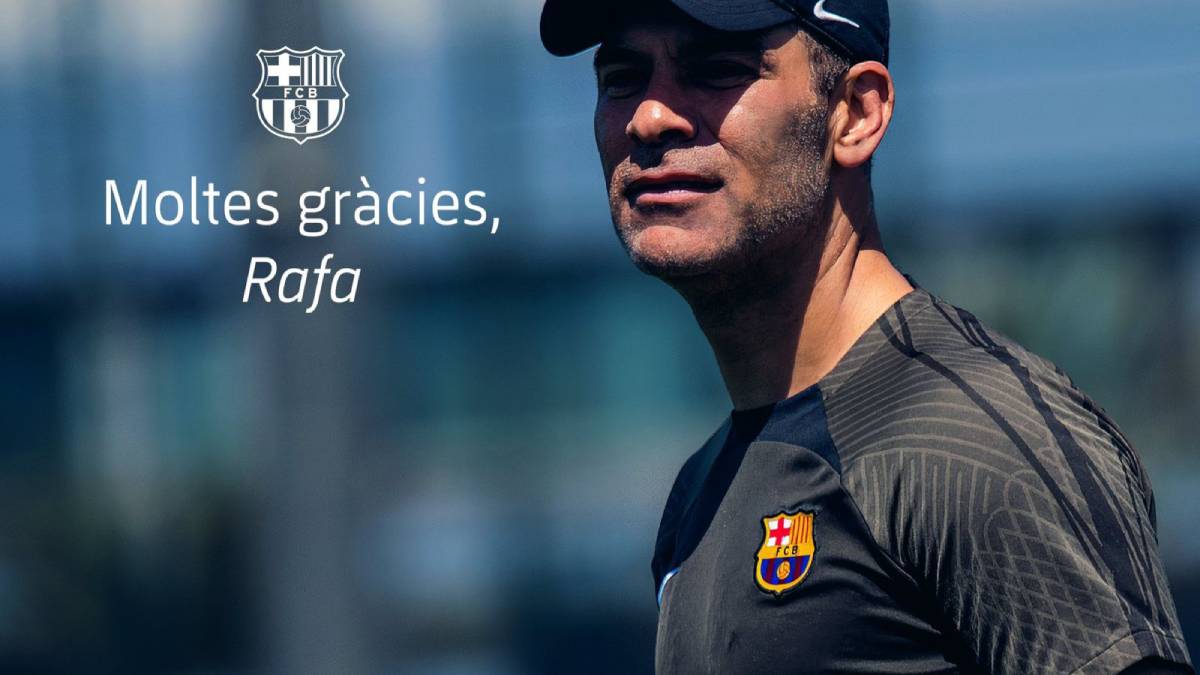¡Oficial! El Barcelona B anuncia la salida de Rafa Márquez como DT
