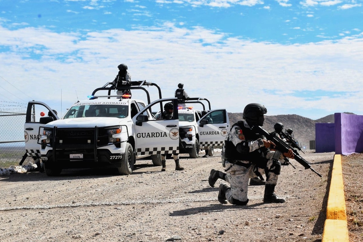 Guardia Nacional resalta detenciones de organizaciones criminales de la última quincena