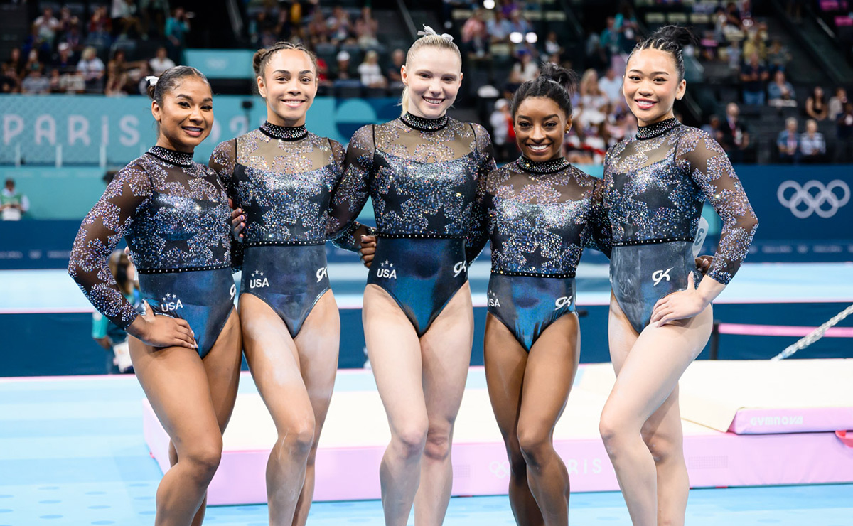 Biles y Estados Unidos brillan color oro, en gimnasia por equipos; históricas medallas de plata y bronce