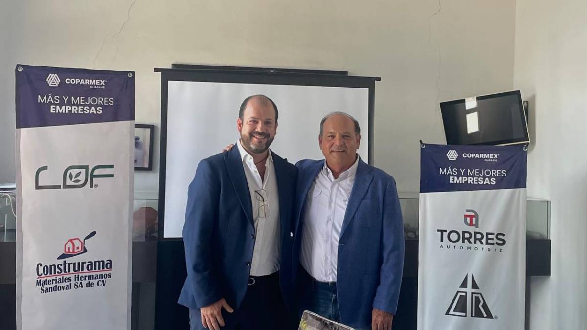 Estrena Coparmex Guasave dirigente; Érick Mena sustituye a José Gil López