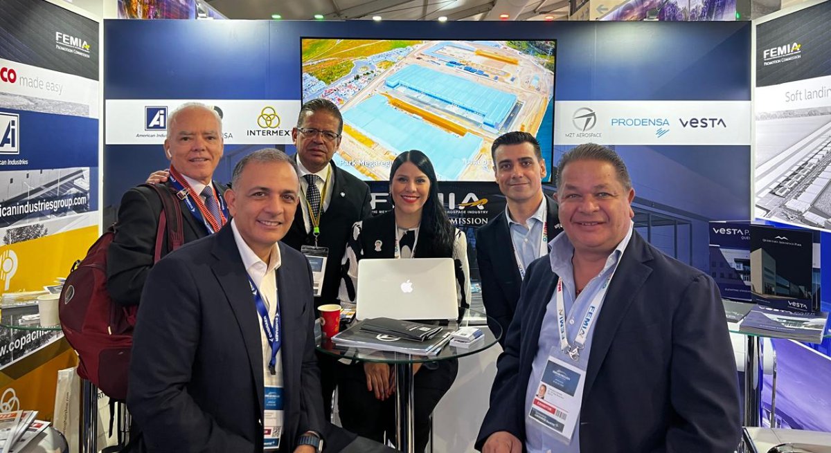 Se hace presente México y MZT Aerospace Park en la Expo Aeroespacial de Farnborough en Inglaterra