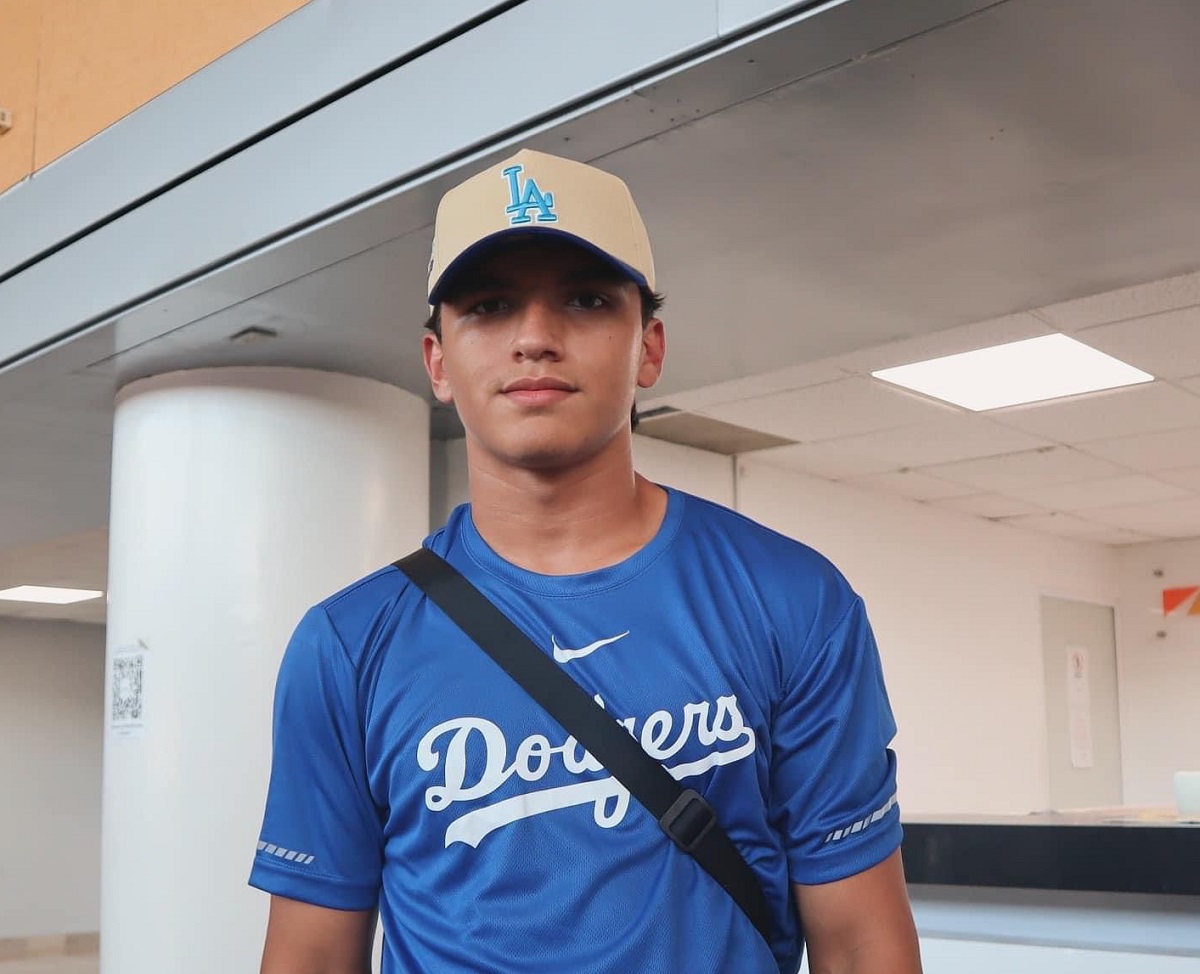 El culichi Ezequiel Rivera acuerda firma con Los Dodgers de Los Ángeles