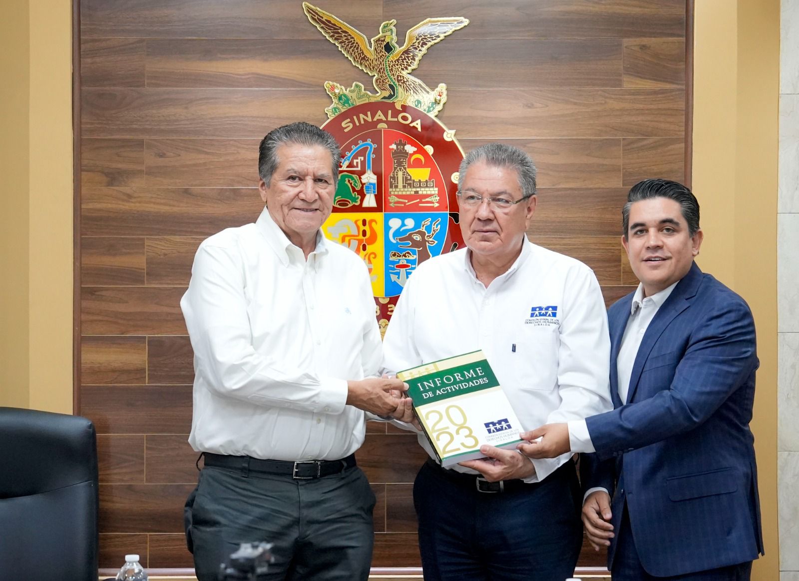Recibe Jucopo Informe anual del 2023 de la CEDH