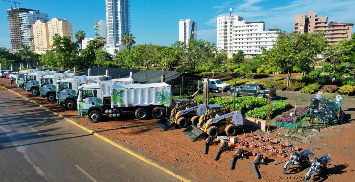 Con 29.5 mdp invertidos, Gobierno de Mazatlán entrega equipamiento para parques y jardines