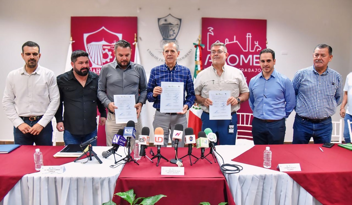 GPO-PROMAN donan 1.5 mdp en medicamentos al municipio de Ahome; signan convenio de colaboración