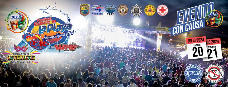¿Ya estás listo para el gran evento? Guasave en la Playa regresa este 20 y 21 de julio