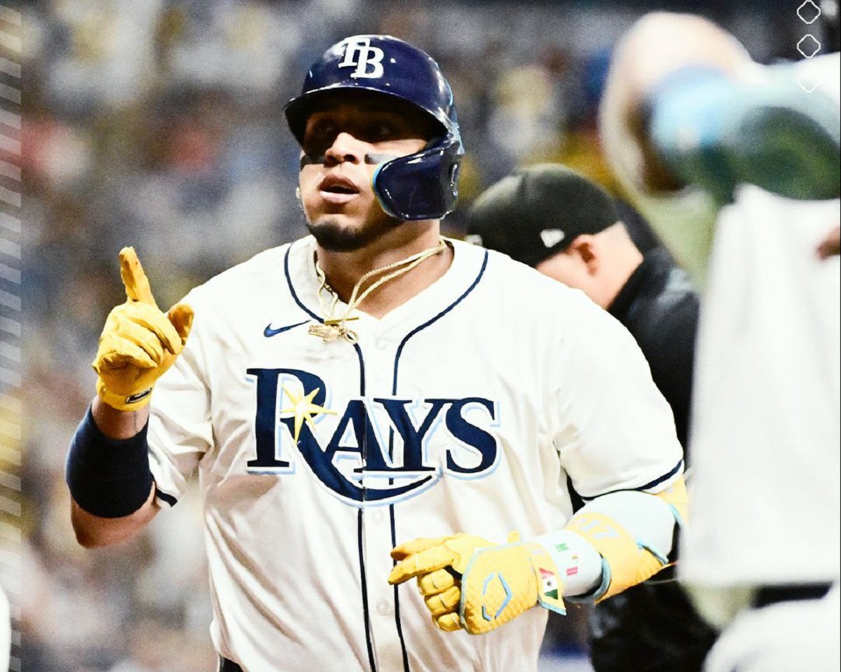 Isaac Paredes llega a 15 home runs en la temporada con los Rays de Tampa Bay