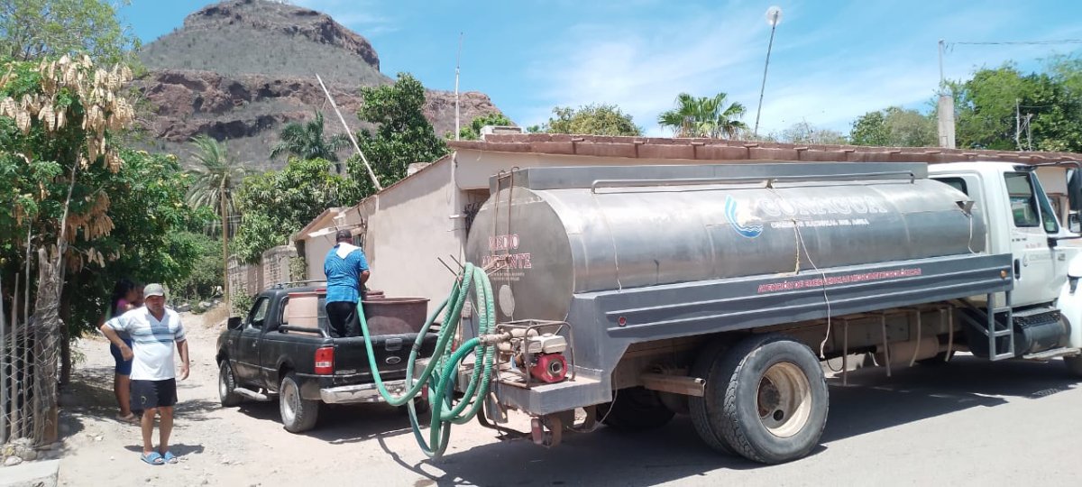 Hoy se restablece el servicio de agua en El Cerro Cabezón, Guasave: Jumapag