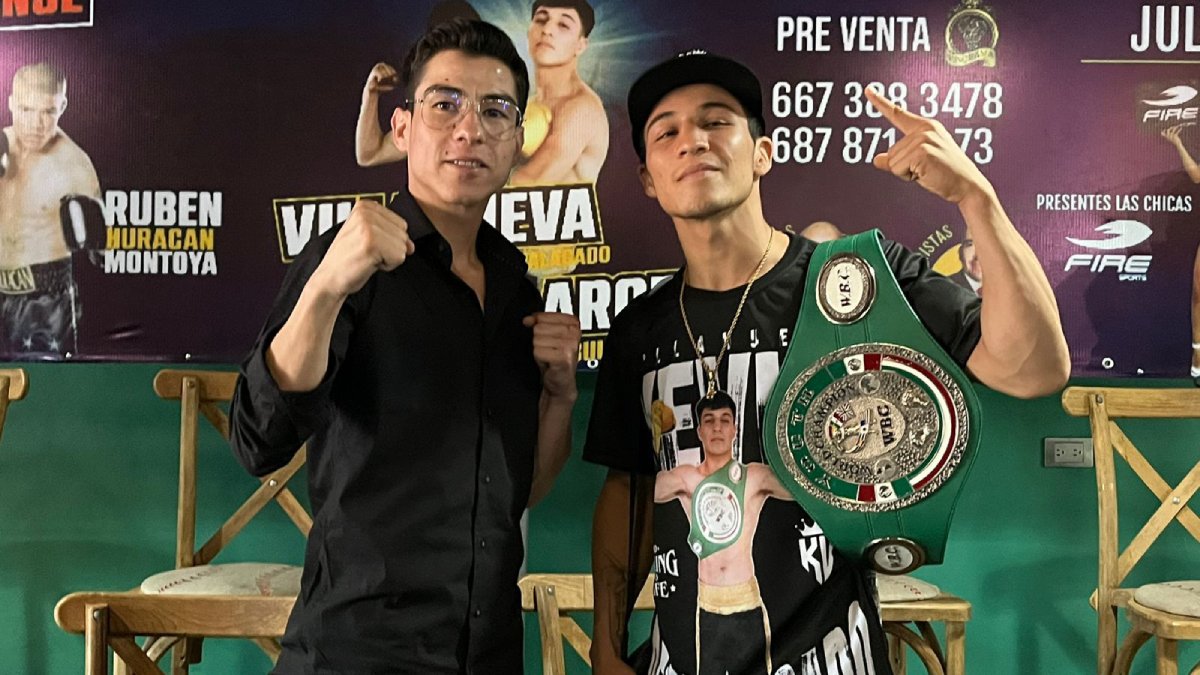 Listos Kevin Villanueva y Karim Arce para pelear por el Título Mundial Juvenil Plata del CMB
