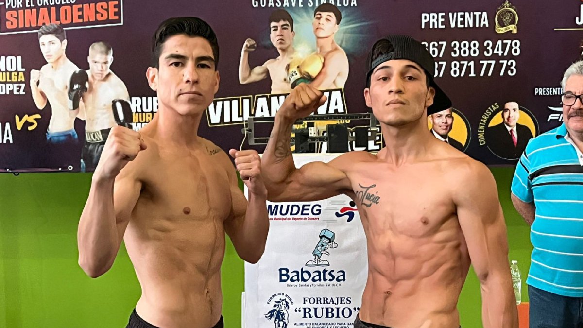 Kevin Villanueva y Karim Arce vencen la báscula para la función “Por el orgullo sinaloense”