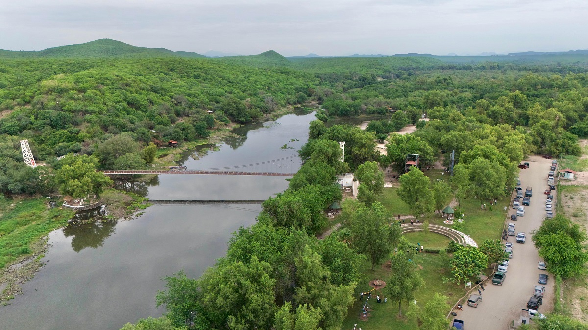 Limpian el Parque Recreativo La Galera, los paseantes se llevan una mejor impresión