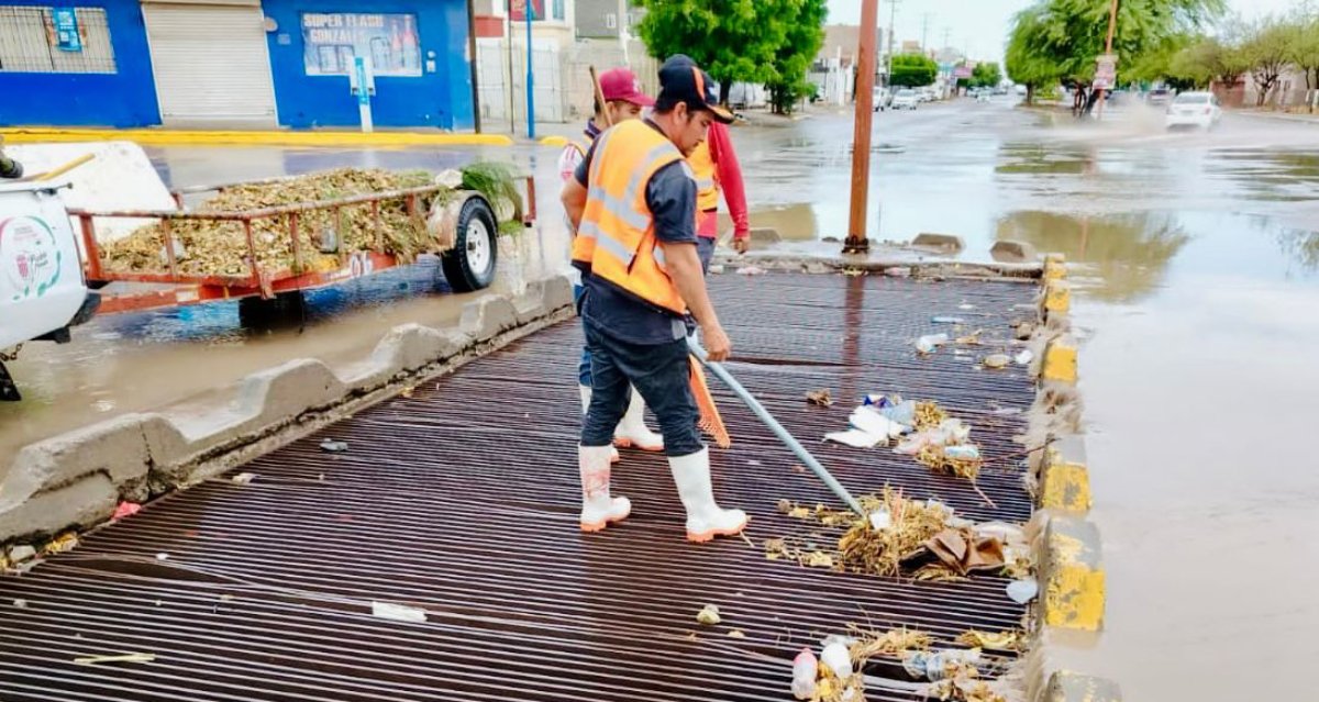 Inician operativo de limpieza en alcantarillas y arroyos de Salvador Alvarado