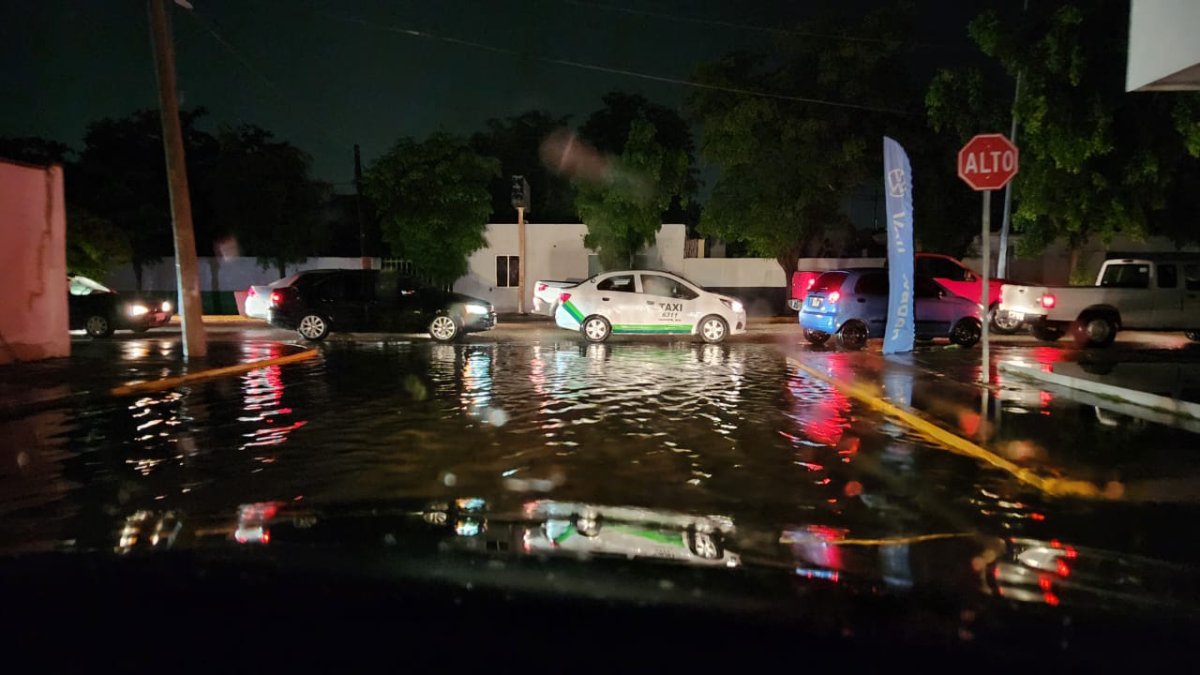 ¡Ahora sí llovió bastante en Guasave! San Rafael acumuló 84 mm