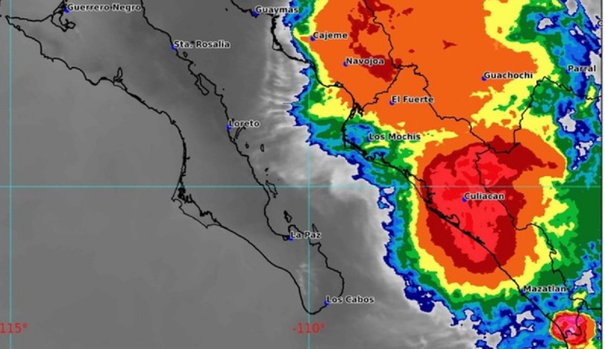 Noche de lunes lluvioso en Sinaloa: se esperan tormentas en gran parte del estado
