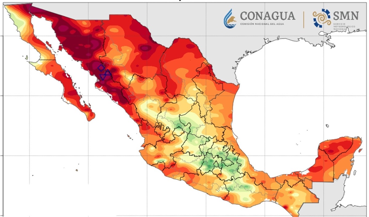 ¡Calor extremo! Esta zona de Sinaloa fue la más caliente del inicio de julio, a nivel nacional