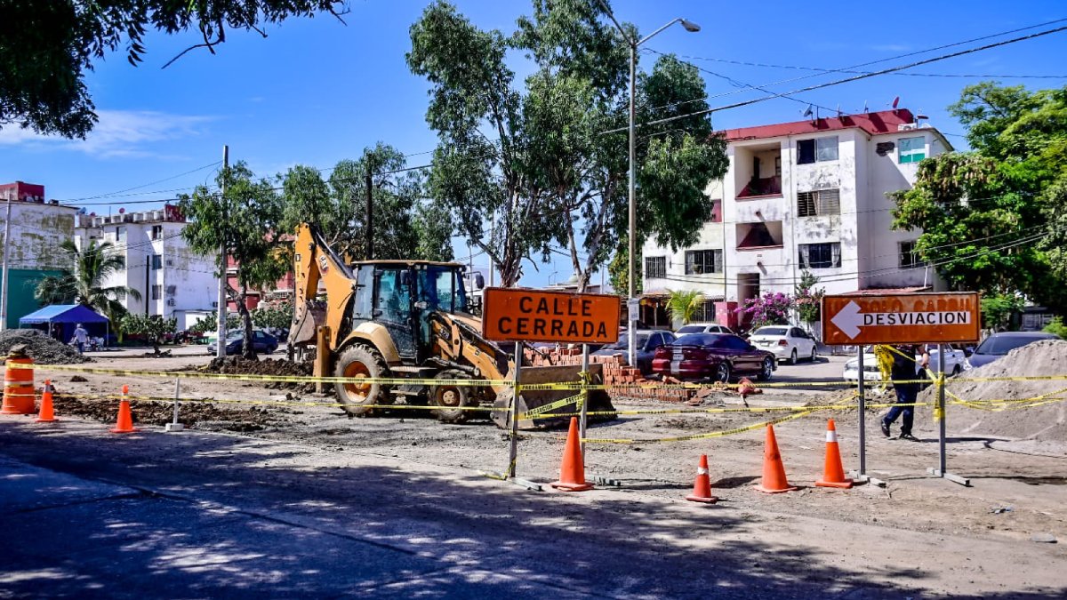 Avanza la rehabilitación de colectores de El Conchi y La Foresta en Mazatlán