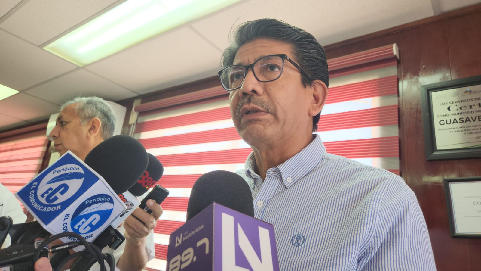 Da positivo a COVID-19, el alcalde de Guasave, Martín Ahumada Quintero