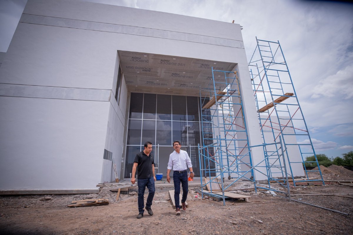 ¡Ya casi está listo! Obra del Centro de Justicia en Guasave tiene un avance del 95 por ciento: Ahumada