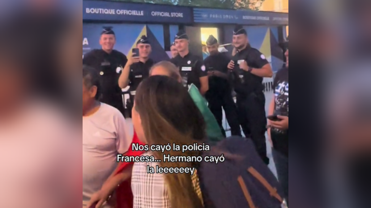 Video: ¡Heeeermano cayó la Ley! Mexicanos hacen fiesta con bocina en calles de París y llega la policía