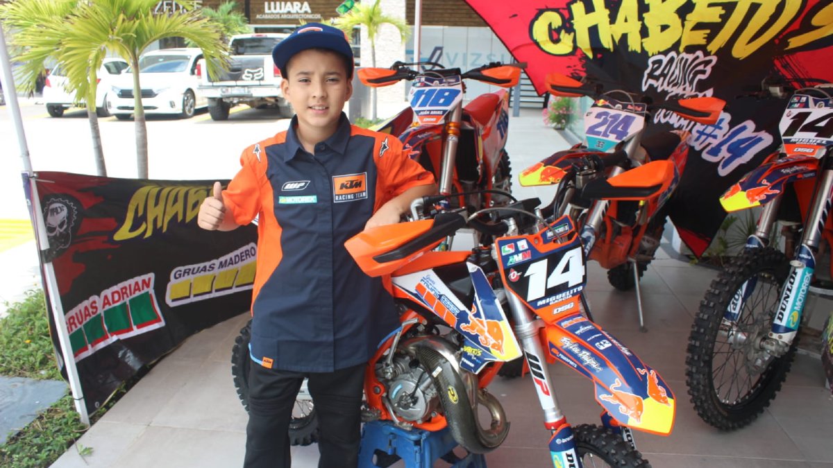 El pequeño gigante del motocross: Miguelito García