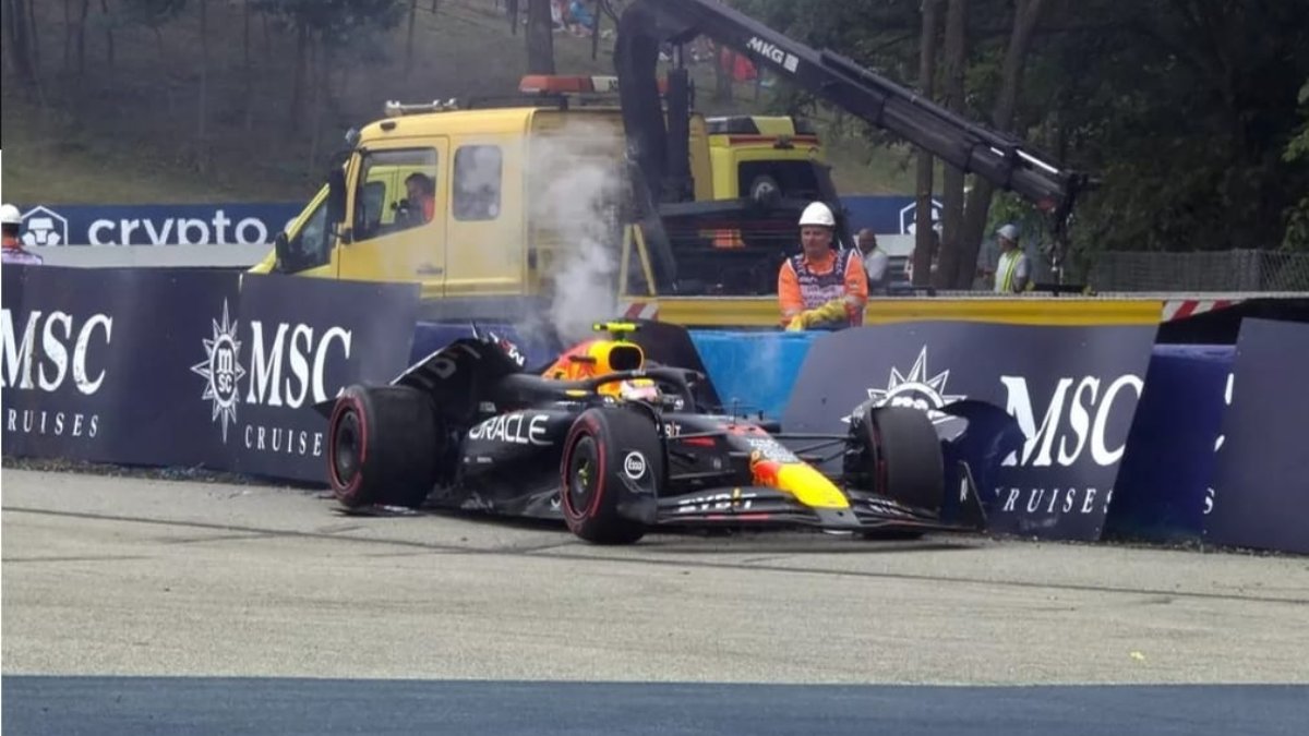 Checo Pérez y las desastrosas pruebas rumbo al GP de Hungría