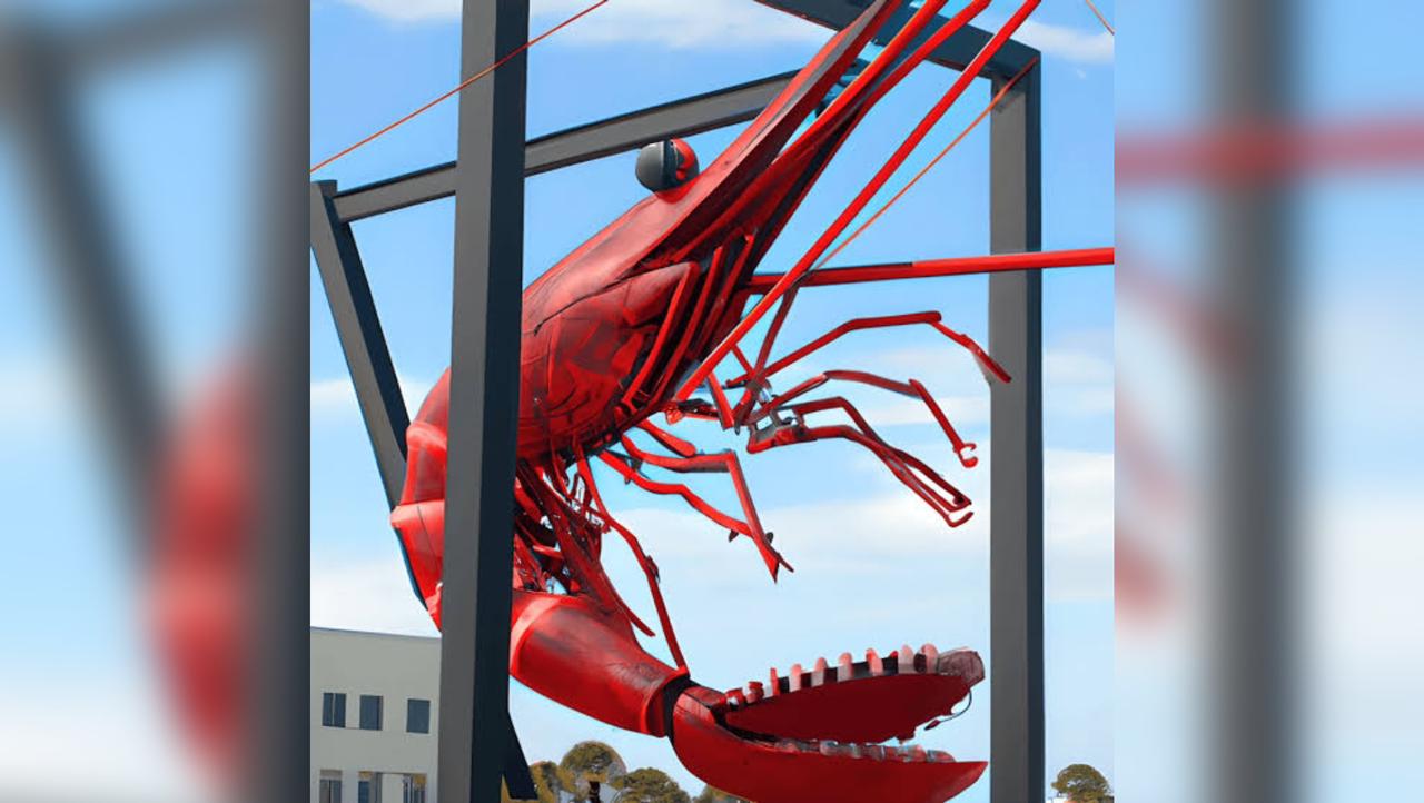 Proyectan monumento al Camarón en el acceso a Los Mochis
