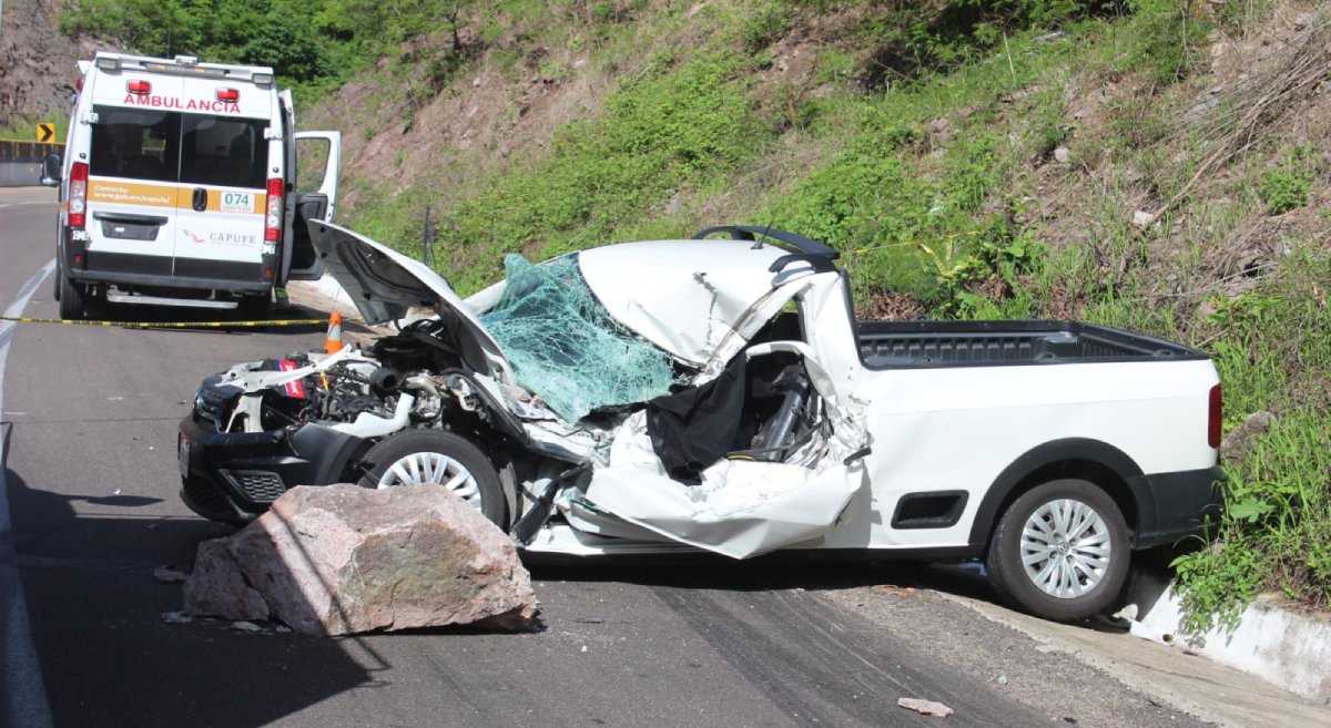 Capufe y Guardia Nacional, los responsables de avisar si hay deslaves en la Mazatlán-Durango: PC Estatal