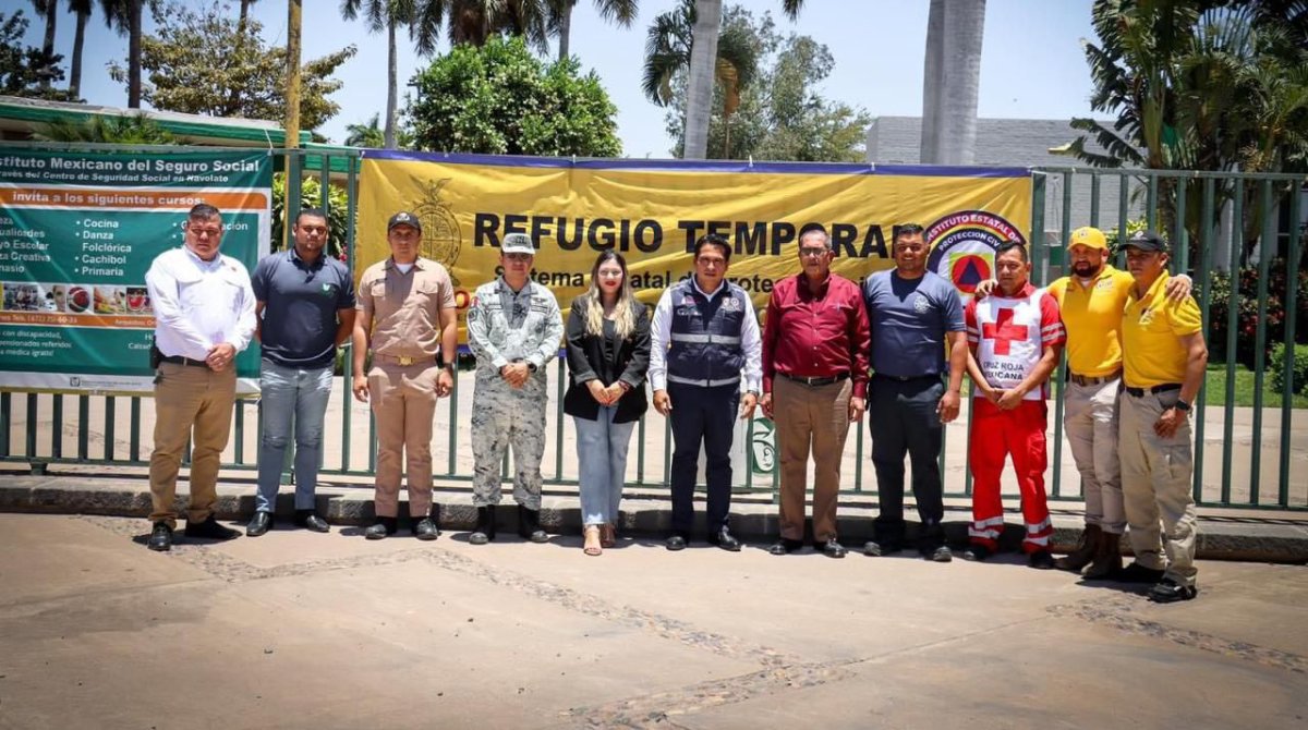 ¡Navolato está preparado! Listos los albergues en caso de inundaciones por lluvias