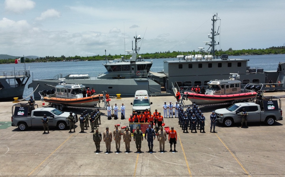 La Marina da inició al “Operación Salvavidas, Verano 2024”, en Mazatlán, Sinaloa