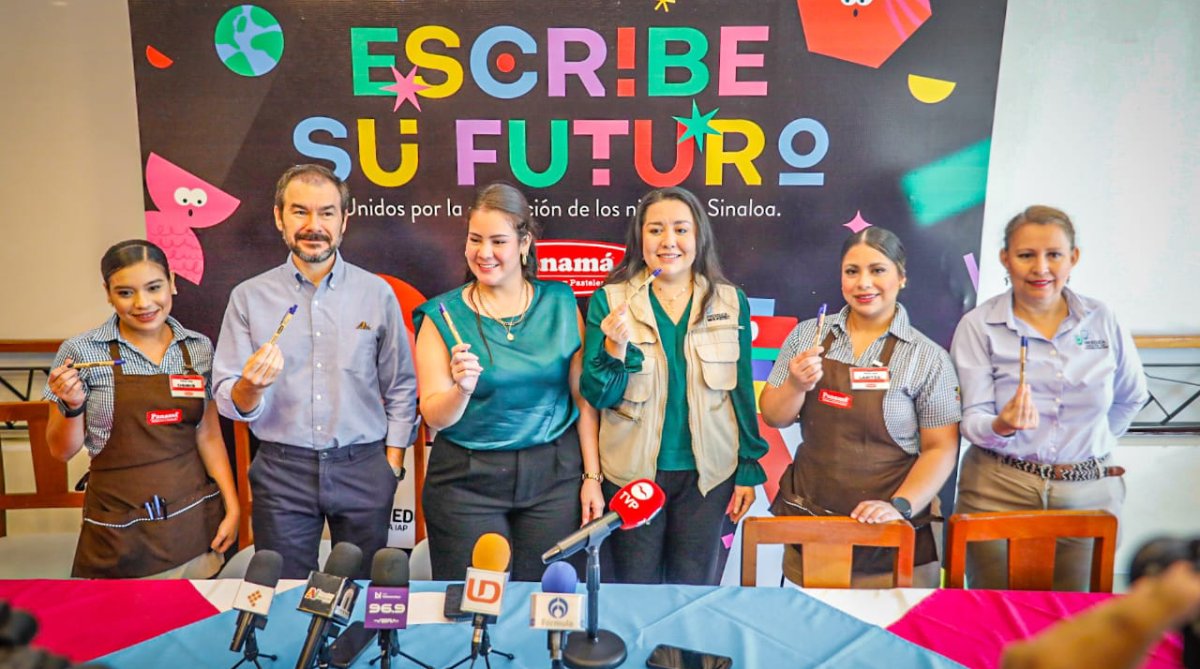 Grupo Panamá lanza la campaña “Escribe su Futuro” en apoyo a Proeduca Sinaloa