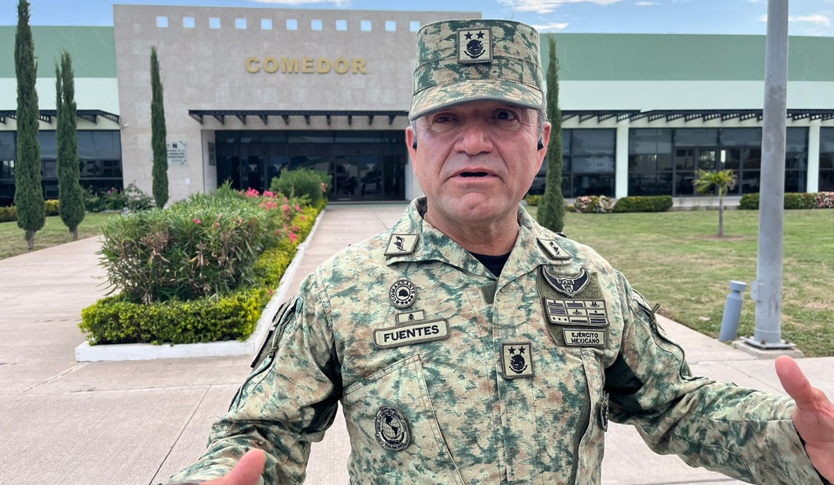 Porfirio Fuentes Vélez, comandante de la Novena Zona Militar