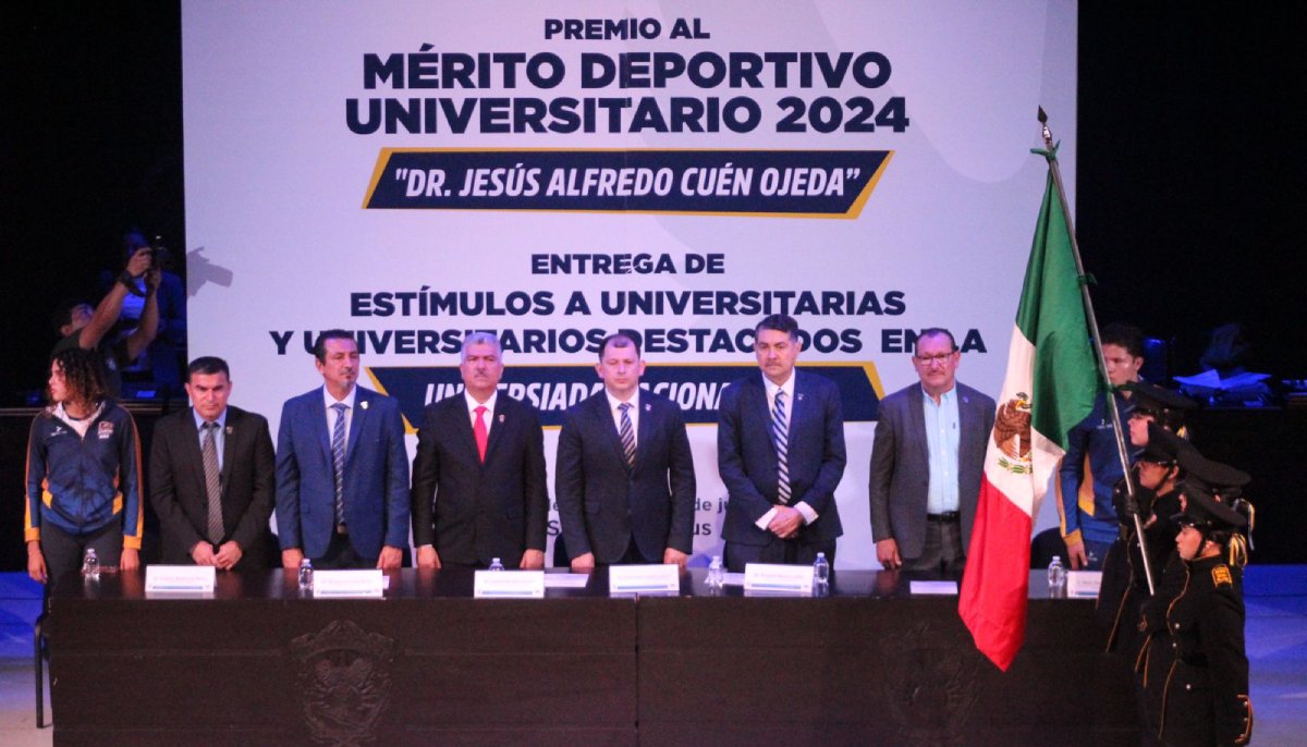 La UAS entrega el Premio al Mérito Deportivo Universitario 2024