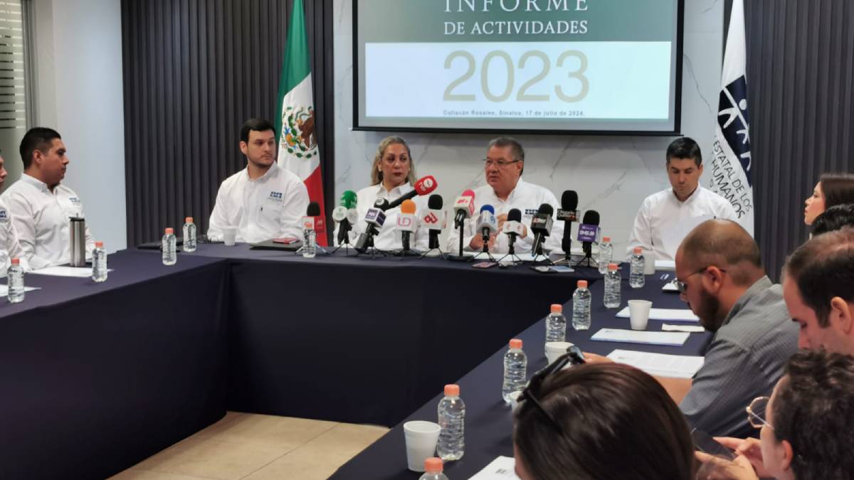 Presenta CEDH informe de actividades anual 2023; FGE y municipio de Mazatlán las que recibieron más quejas