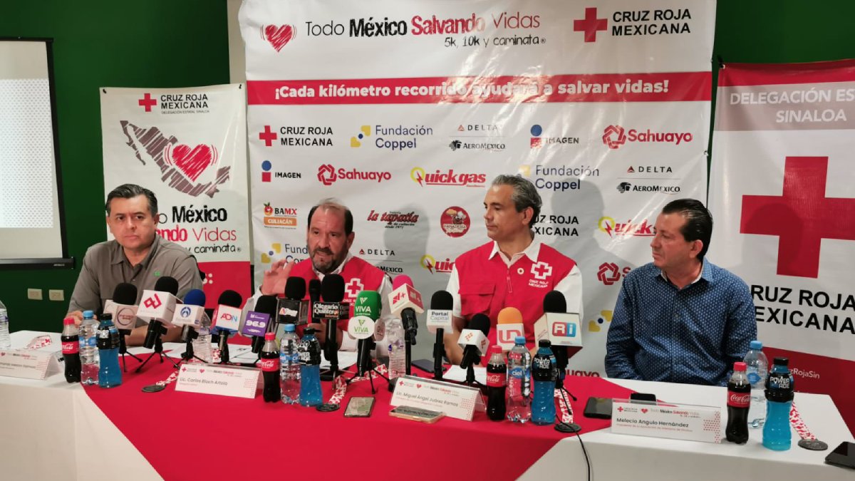Regresa la carrera nacional ‘Todo México Salvando Vidas’ de la Cruz Roja Mexicana en su 5ta edición