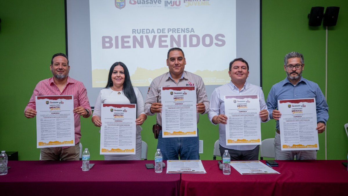 ¿Conoces a algún joven destacado? Anótalo para el Mérito Juvenil Guasave 2024