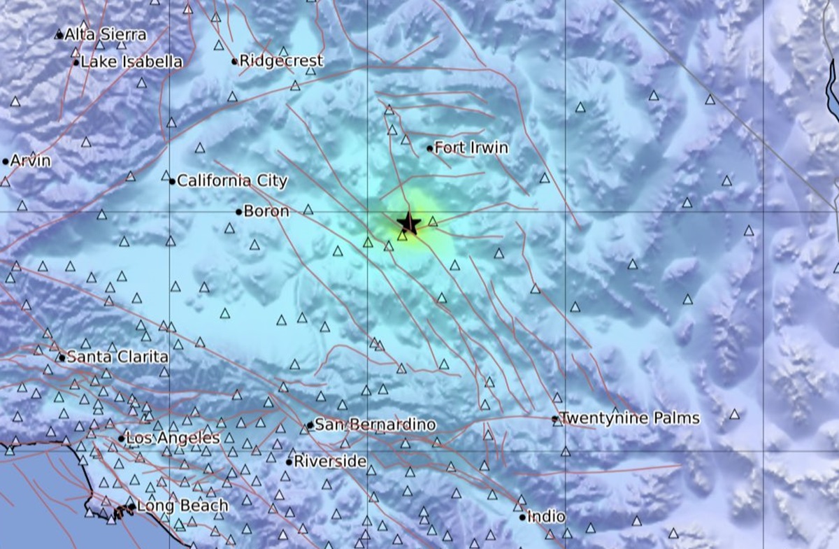 Tiembla en California, EU: Se registra sismo de 4.9 ¿Dónde se sintió más fuerte?
