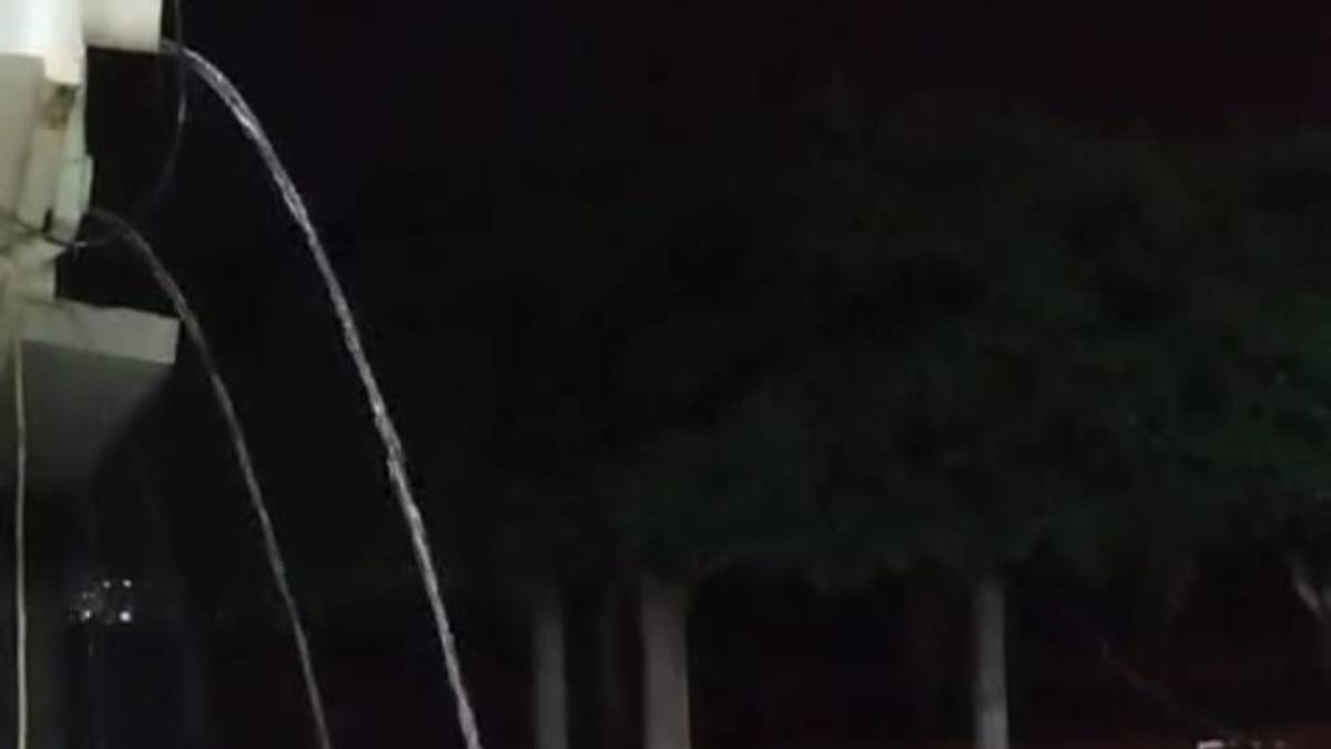 ¡Que buena lluvia! Con rayos y truenos se registran precipitaciones en Guasave