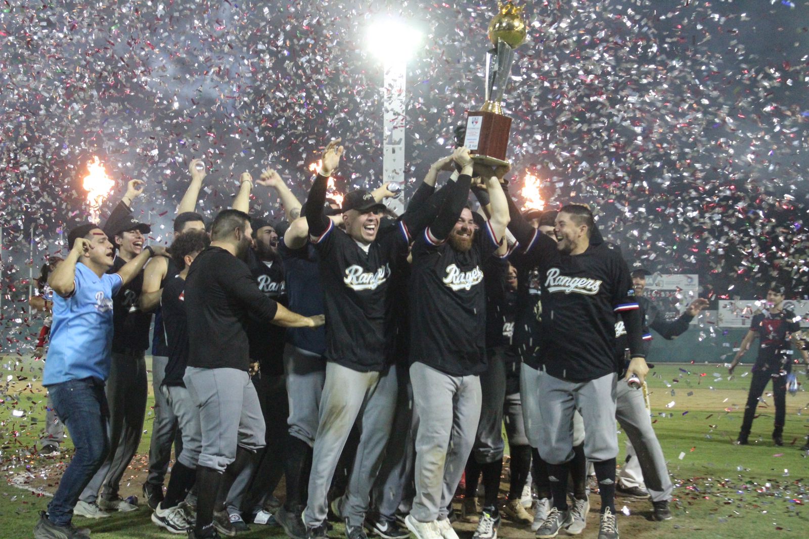 Rangers es campeón de la Liga de Beisbol Japac de Primera Fuerza 2024