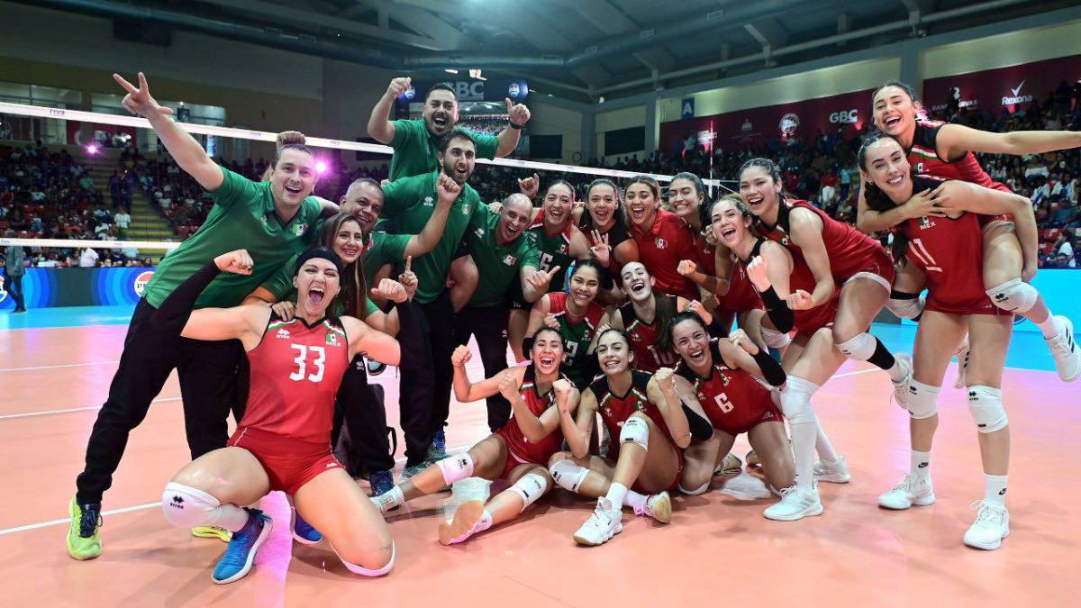 Guasavense Grecia Castro gana bronce con México en Copa Norceca de voleibol 2024