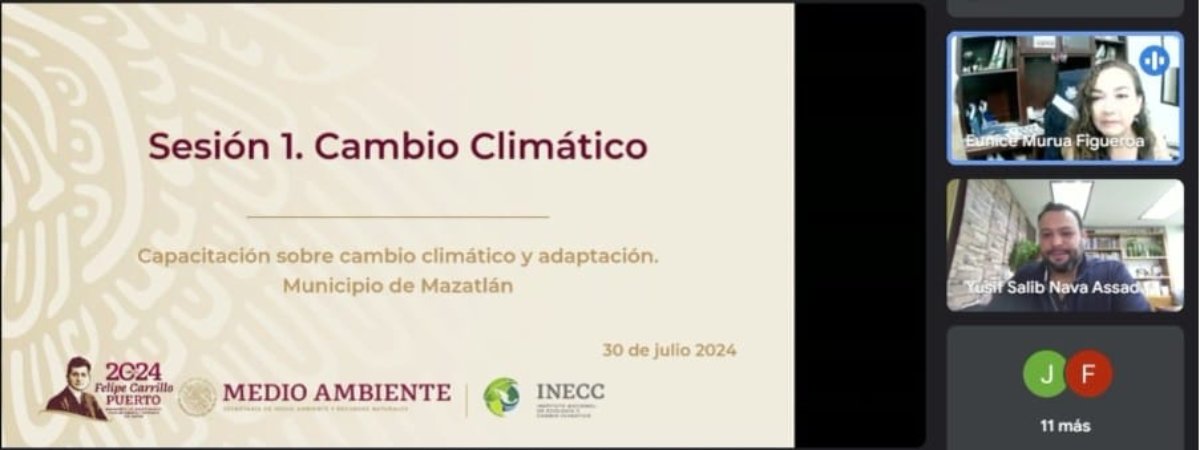 Se capacita personal de Ecología en los temas de Cambio Climático