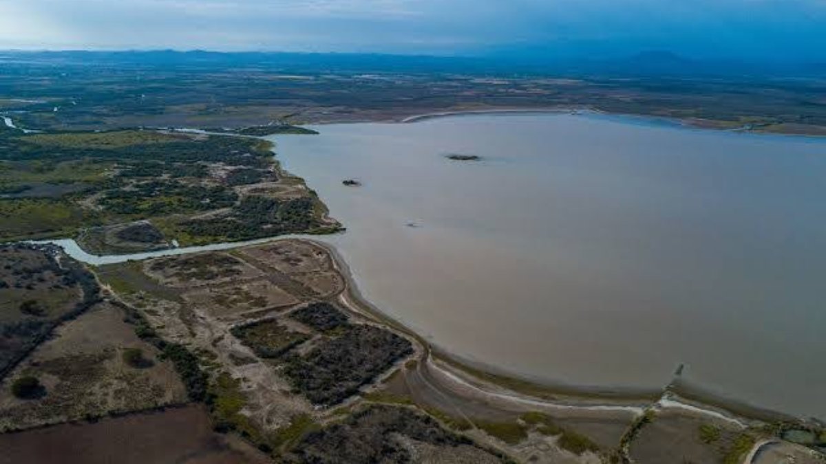 Sequía está afectando la laguna del Huizache-Caimanero en el sur de Sinaloa